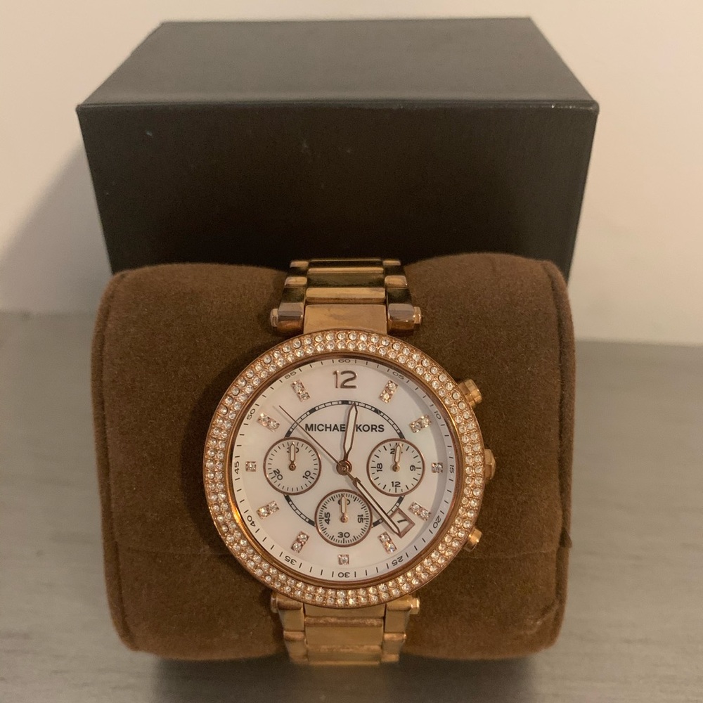 Michael Kors watch rose gold